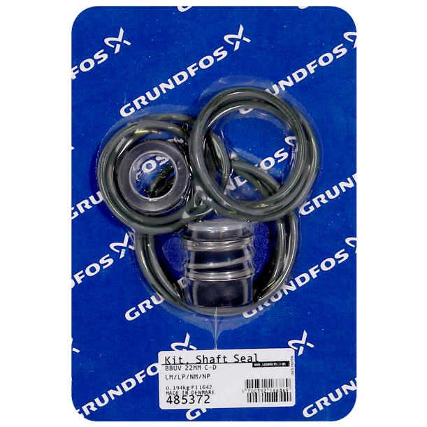 Grundfos KIT, shaft seal LM/LP+NM/NP N2