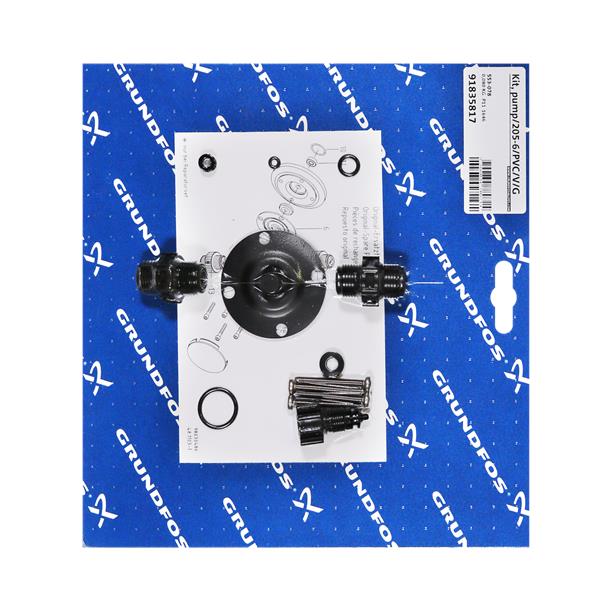 Grundfos KIT, pump/205-6/PVC/V/G