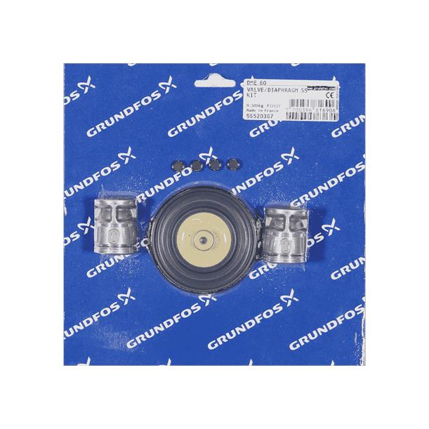 Grundfos KIT, valve/diaphragm DME 60 SS/V/SS