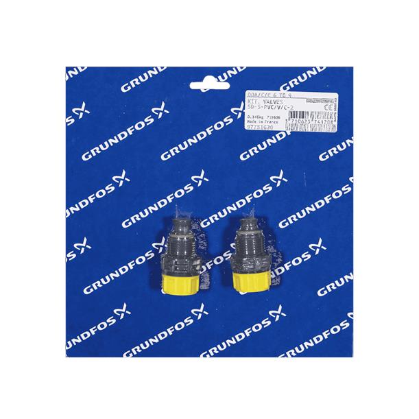 Grundfos KIT, valve SD-S-PVC/V/C-2