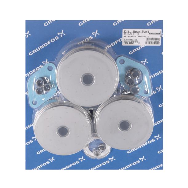 Grundfos KIT, CR/I/N 5-16 stages, SIC, Reinforced