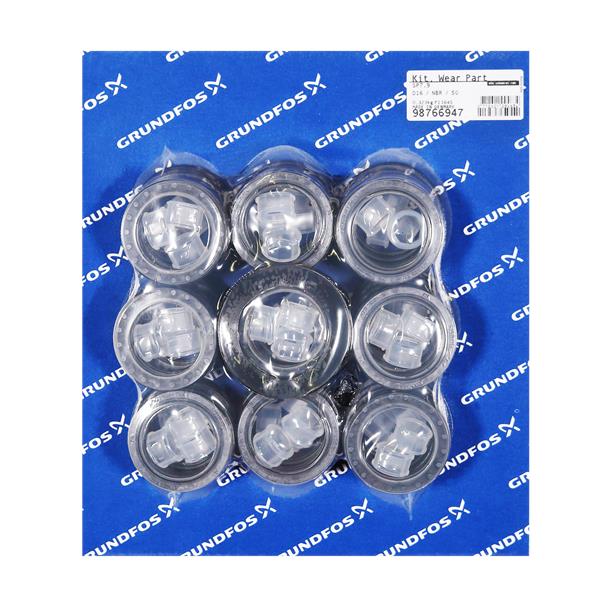 Grundfos KIT, Wear Parts SP7/9, D16, NBR, 50 stg